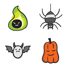 [LINE絵文字] Halloween animated emojiの画像