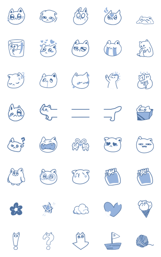 [LINE絵文字]Mimaoの画像一覧