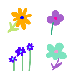 [LINE絵文字] Flower  絵文字の画像