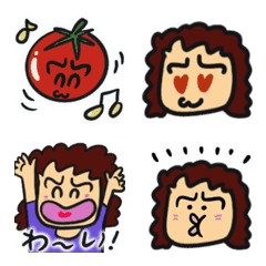 トマトン日々の絵文字の絵文字メイン画像