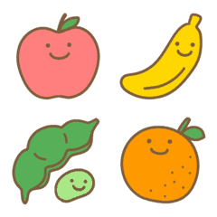 [LINE絵文字] 果物＆野菜の絵文字の画像