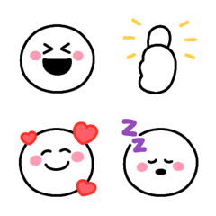 ▶動く♪やさしいスマイルの絵文字メイン画像