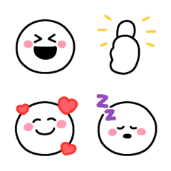 [LINE絵文字] ▶動く♪やさしいスマイルの画像