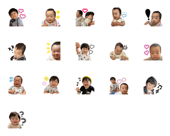 [LINE絵文字]aokun6koukun10の画像一覧