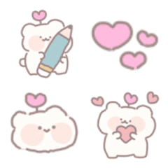 [LINE絵文字] Pikkalik : Bear Emojiの画像