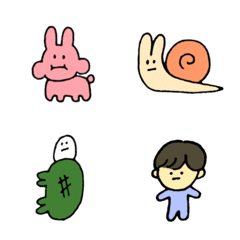 [LINE絵文字] にぎやかだなの画像