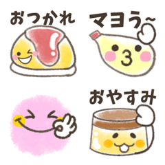 [LINE絵文字] 【動く】カラフル♡シンプル6の画像