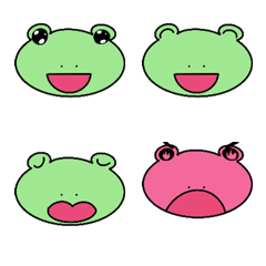 [LINE絵文字] frog quackの画像