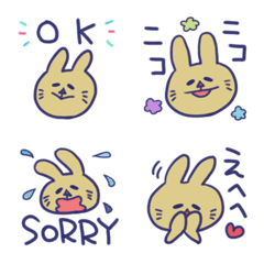 [LINE絵文字] うさぎちゃんの日常絵文字2の画像