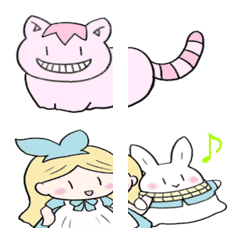 [LINE絵文字] つなげてアリスの画像