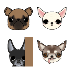 プチブラバンソンのイクラと家族たちの絵文字メイン画像