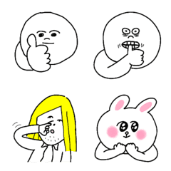 [LINE絵文字] BROWN ＆ FRIENDS絵文字だドンの画像