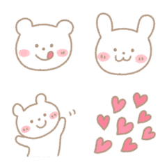 ゆるふわ可愛い絵文字。の絵文字メイン画像