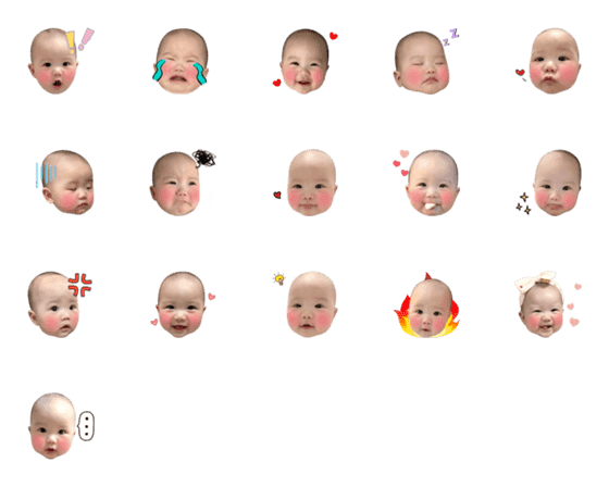 [LINE絵文字]baby00022の画像一覧