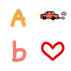 [LINE絵文字] A-Z_Emojiの画像