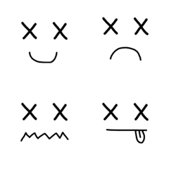 [LINE絵文字] x eye emotion v1の画像