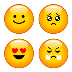 [LINE絵文字] 顔面センター絵文字の画像