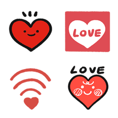 [LINE絵文字] Cute labels (all kinds of love)の画像