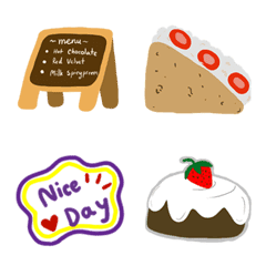 [LINE絵文字] Cutie Baker Brownの画像