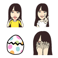 [LINE絵文字] 動く！ちっちぐスタンプ♪本人〜たぶん♪の画像