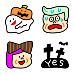 [LINE絵文字] ハロウィンハロウィンの画像