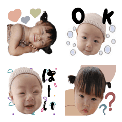 [LINE絵文字] Kono＆mei.emoji.anna_designの画像