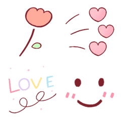 [LINE絵文字] Sweet Love Emojiの画像
