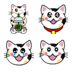 [LINE絵文字] cat with fruitの画像