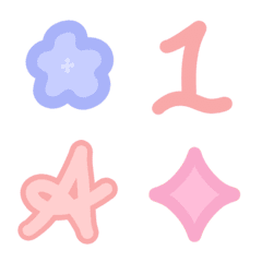 [LINE絵文字] Cursive Alphabets and Numbersの画像