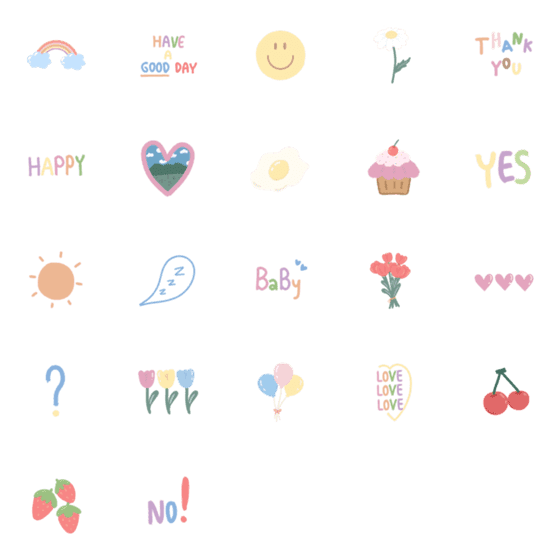 [LINE絵文字]Emojis.cuteiの画像一覧