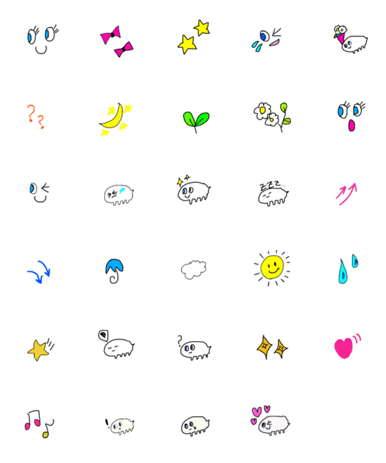 [LINE絵文字]kotaro emoji2の画像一覧