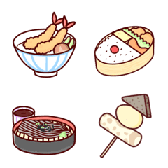 [LINE絵文字] おいしい和食♪の画像