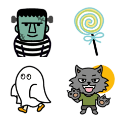 [LINE絵文字] ハロウィン♥絵文字の画像