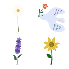 [LINE絵文字] Flower flowersの画像