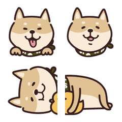 [LINE絵文字] しば犬♡つながるの画像