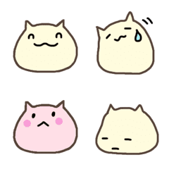 [LINE絵文字] ぷよころねこの絵文字の画像