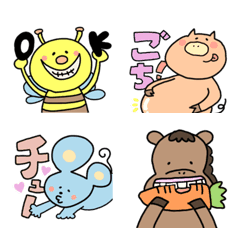 [LINE絵文字] いろんな動物さんたちの画像