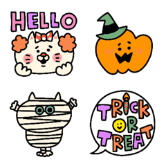 [LINE絵文字] 動く☆ハロウィンだよの画像