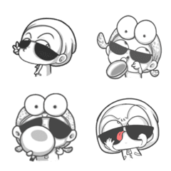 Sunglasses kid 4.0の絵文字メイン画像