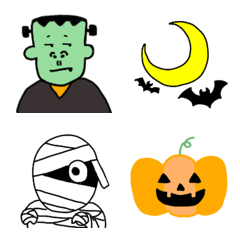 [LINE絵文字] ハッピーハロウィン 絵文字の画像