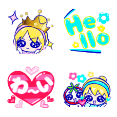 [LINE絵文字] カラフル☆ふきだし絵文字の画像