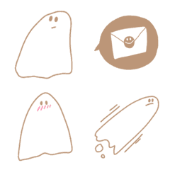 [LINE絵文字] New ghost friendsssの画像