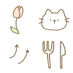 シンプル可愛いえもじ♡の絵文字メイン画像