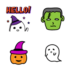 [LINE絵文字] ハロウィン♪テイスト絵文字の画像