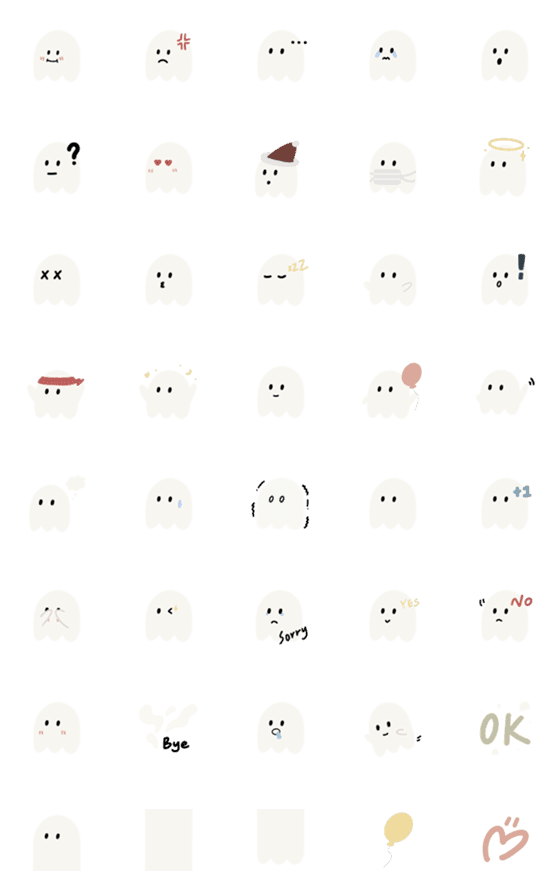 [LINE絵文字]Ghost Awoの画像一覧