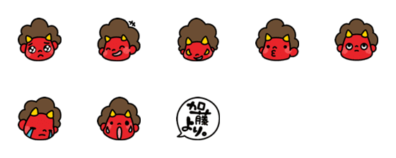 [LINE絵文字]KATOKAI EMOJI2の画像一覧