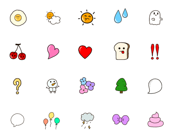 [LINE絵文字]Emoji cutecute naimuulingの画像一覧
