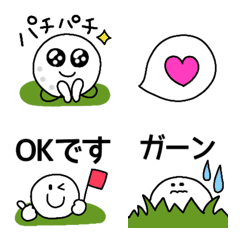 [LINE絵文字] ＊ゴルフ絵文字です＊の画像