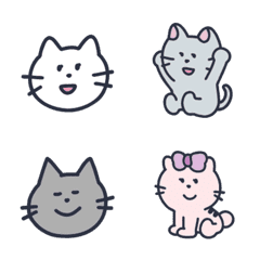 [LINE絵文字] ねこめぐり絵文字1の画像