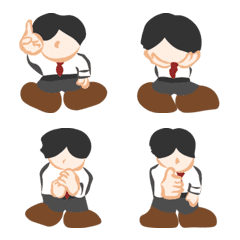 びじねすまんの日々 絵文字 05の絵文字メイン画像